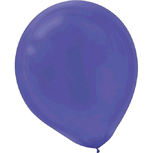 Plain Latex Balloons | New Purple | Pack of 20 | Party Decor