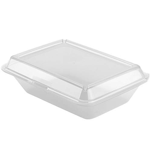GET EC-04-1-CL-EC Half-Size Take-Out Food Container, 9" x 6.5", Clear (Set of 4)