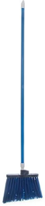 Carlisle 4108314 Sparta Duo-Sweep Unflagged Angle Broom with Fiberglass Handle, 54" Length, Blue Carlisle 4108314 Sparta Duo-Sweep Unflagged Angle Broom with Fiberglass Handle, 54" Length, Blue