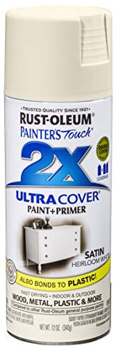 Rust-Oleum 249076-6 PK Painter's Touch 2X Ultra Cover, 12 oz, Heirloom White