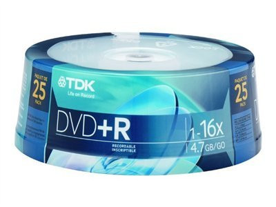 Imation 48508 25 x DVD+R - 4.7 GB 16x - spindle