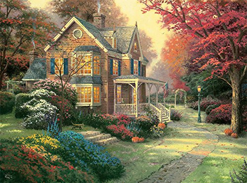 Ceaco Thomas Kinkade Victorian Autumn Jigsaw Puzzle (1000 Piece)