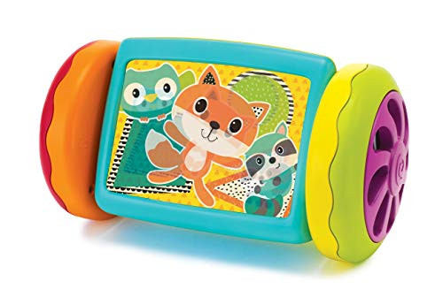 Infantino BKIDS Mirror Me Activity Roller Toy, 8", Multicolor