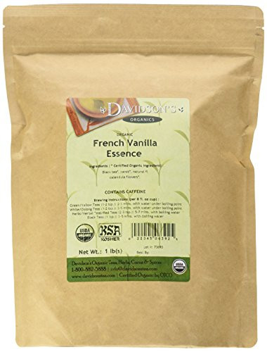 Davidson's Tea Bulk, French Vanilla Essence, 16-Ounce Bag