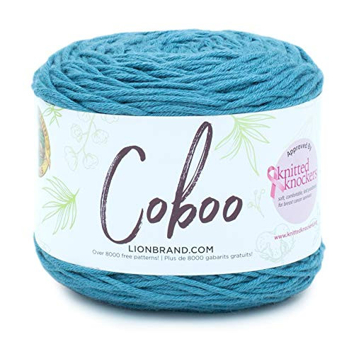 Lion Brand Yarn Coboo Yarn, Denim