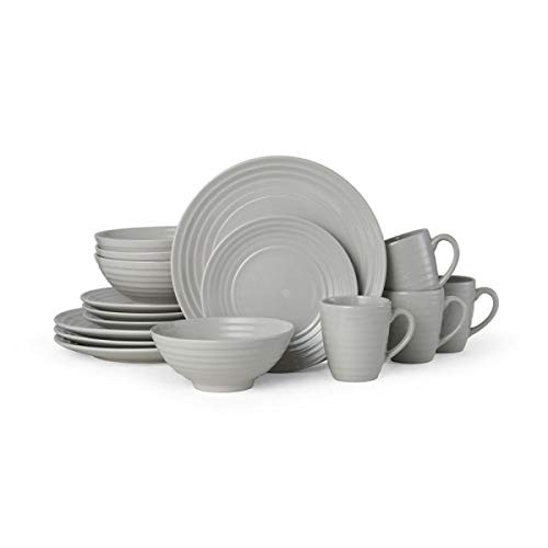 Pfaltzgraff Sophia 16-Piece Dinnerware Set, Gray