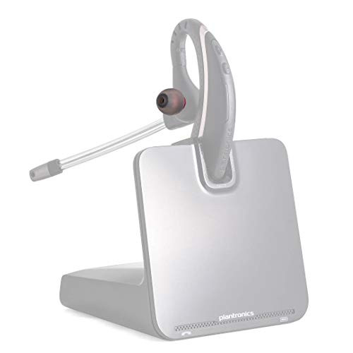 CHOCKALOTTA in-Ear Tip Adapter Mount for Plantronics CS530 / SAVI W730 / SAVI W430 Series Headsets (1-Pack Adapter + 3 Piece S/M/L Ear Tips)
