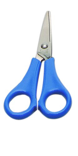 Charles Leonard Student Scissors, Pointed Tip, 5 Inches, Stainless Steel, Assorted Colors (77525)
