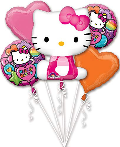 ANAGRAM INTERNATIONAL BOUQUET HELLO KITTY RAINBOW, Various, Multi