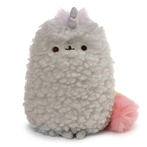 GUND 4061303 Pusheen's Little Sister Stormicorn Stormy Unicorn Cat Stuffed Animal Plush, Gray and Pink, 8"