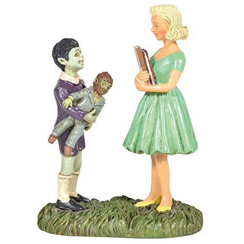 Department 56 Village Eddie and Marilyn Munster Figurine, 2.875 Inch, Multicolor