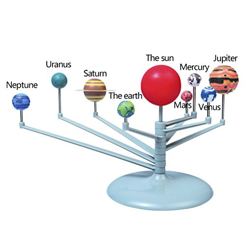 Ioffersuper 1 Pcs Solar System Labs Solar System Planetarium Model for Kids
