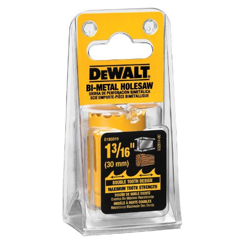 DEWALT D180019 1 3/16-Inch Hole Saw