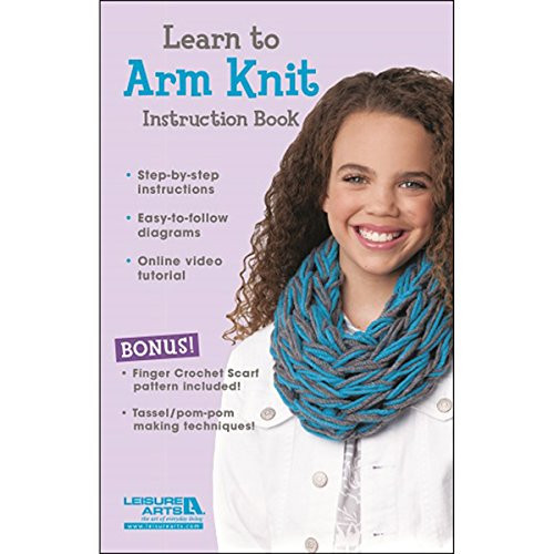 Leisure Arts Learn to Arm Knit for Kids Kit