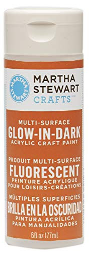 Martha Stewart Crafts Martha Stewart Glow, 6 oz Paint, Dark Orange