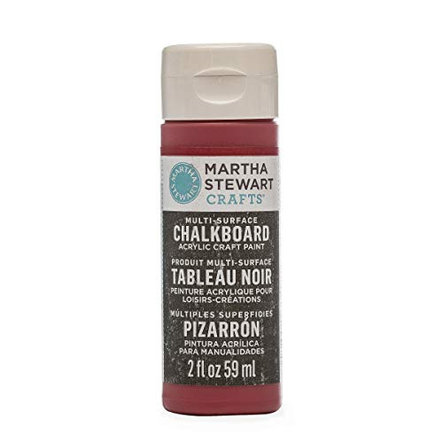 Martha Stewart Crafts Martha Stewart Multi-Surface Habanero, 2 oz Chalkboard Paint, Habenero