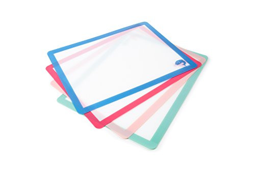 Fox Run Chop Flexible Cutting Boards, 0.25 x 11.5 x 15 inches, Multicolored