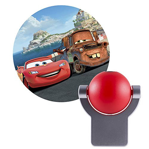 Projectables Cars LED Night Light, Plug-in, Dusk to Dawn, UL-Listed, Ideal for Bedroom, Nursery, Bathroom, 24517, McQueen and Mater