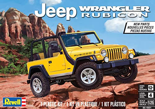 REVELL USA, LLC Plastic Model KIT, Jeep Wrangler Rubicon