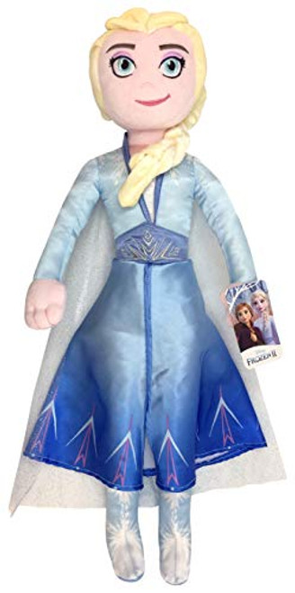Jay Franco Disney Frozen 2 Elsa Plush Stuffed Pillow Buddy - Super Soft Polyester Microfiber, 25 inch (Official Disney Product) Jay Franco Disney Frozen 2 Elsa Plush Stuffed Pillow Buddy - Super Soft Polyester Microfiber, 25 inch (Official Disney Product)