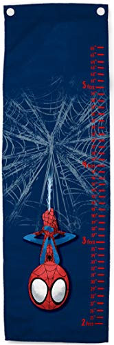 Jay Franco Marvel Spiderman Friendly Neighbor Growth Chart  Kids Removeable Wall Décor (Official Marvel Product)