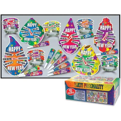 Beistle Party Personality Assortment for 10 People