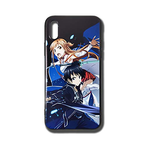 Sword Art Online SAO Swords Kirito and Asuna Phone Case Case for iPhone Xs