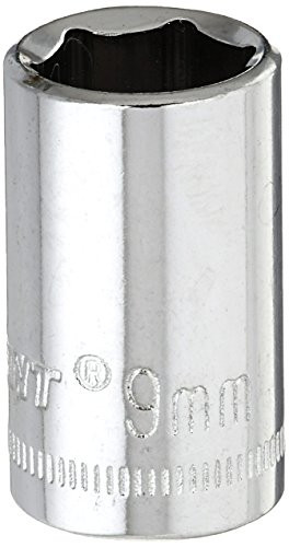 Crescent 1/4" Drive 6 Point Standard Metric Socket 9mm - CDS16N