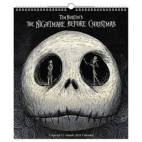 2021 Disney The Nightmare Before Christmas Wall Calendar, Special Edition, 13" x 15", Monthly (DDSE6328) 2021 Disney The Nightmare Before Christmas Wall Calendar, Special Edition, 13" x 15", Monthly (DDSE6328)