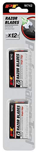Performance Tool W742 12-Piece Single Edge Razor Blade