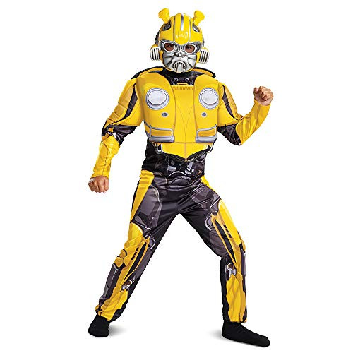 Disguise 67655K Bumblebee Classic Muscle Child Costume, Yellow, Medium/(7-8) Disguise 67655K Bumblebee Classic Muscle Child Costume, Yellow, Medium/(7-8)