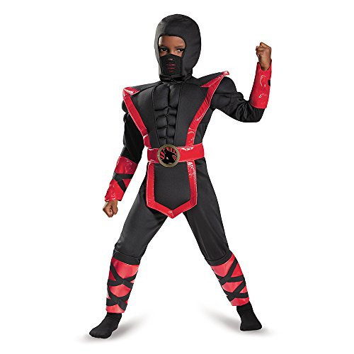 Ninja Toddler Muscle Costume, Medium (3T-4T)