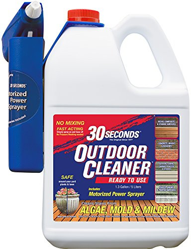 30 SECONDS Cleaners 1.3G30S MPS Power Sprayer 30 Seconds Outdoor Cleaner, 1.3 Gallon-Ready-to-Use with Motorized P