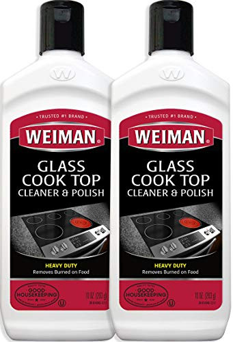 Weiman Cooktop Cleaner and Polish 10 Ounce 2 Pack