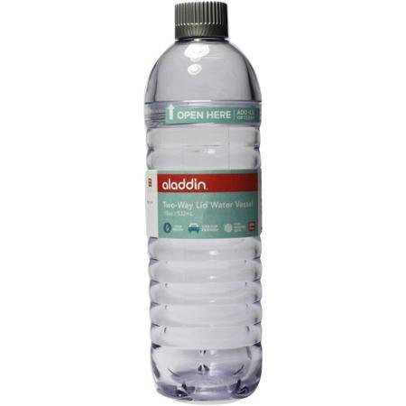 Aladdin 2-Way Lid Water Vessel, 18 oz (Clear)