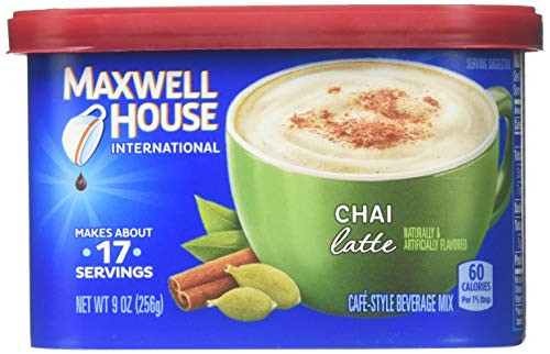 Maxwell House International Coffee Chai Latte, 9-ounce Cans (Pack of 3) Maxwell House International Coffee Chai Latte, 9-ounce Cans (Pack of 3)