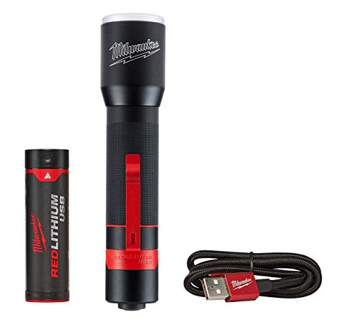 Milwaukee 2110-21 700-Lumen LED Rechargeable Aluminum Flashlight
