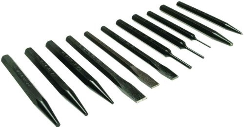 Mayhew Pro 61411 Punch and Chisel Set, 11-Piece