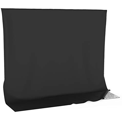 Kuzy iMac 27 inch Cover, Screen and Dust Protector Full Cover for Apple iMac 27 inch Ultrawide Flat Screen Desktop Computer Monitor A1862 A1419 A1312 A1316 A1407 - Black