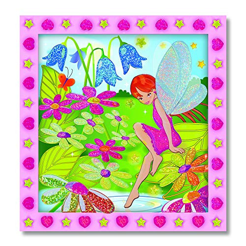 Melissa & Doug Peel and Press Sticker by Number - Flower Garden Fairy