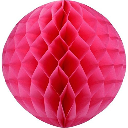 Amscan Honeycomb Ball, 11 1/2", Hot Pink