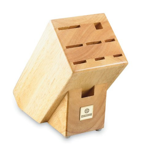 Mundial Solid Wood KB-9 Series 9-Slot Knife Storage Block