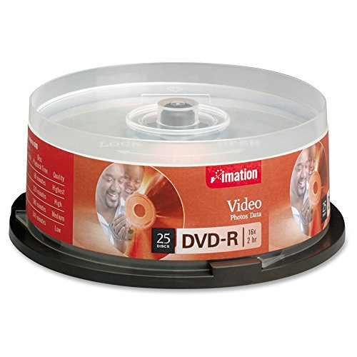 Imation DVD-R 16x 4.7GB 25pk Spindle