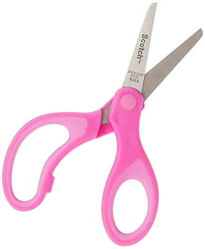 Scotch Kids Blunt Tip Scissors with Soft Touch, 5 Inches (1442BB)