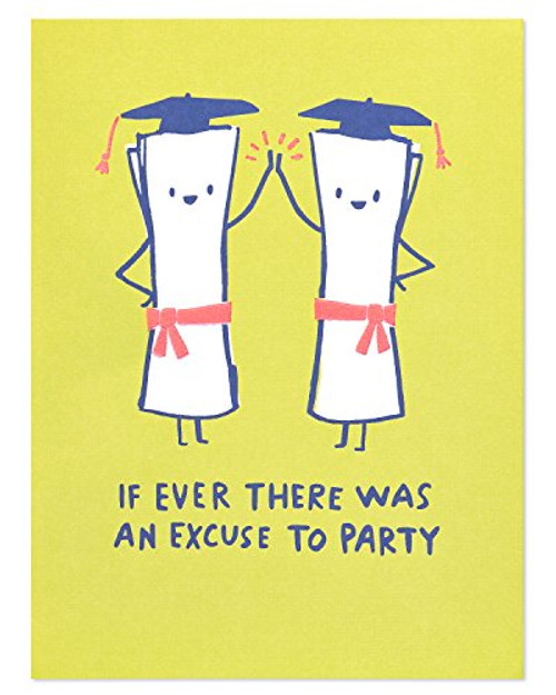 American Greetings Funny Graduation Card (Excuse to Party) American Greetings Funny Graduation Card (Excuse to Party)