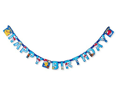 American Greetings Pokemon Party Supplies, Banner (1-Count)