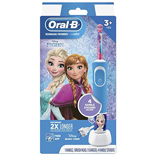 Oral-B Kids Electric Toothbrush Featuring Disney's Frozen, for Kids 3+ Oral-B Kids Electric Toothbrush Featuring Disney's Frozen, for Kids 3+