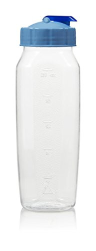 Arrow Home Products H2O Hydro Max Sport Bottle, 20-Ounce, Clear