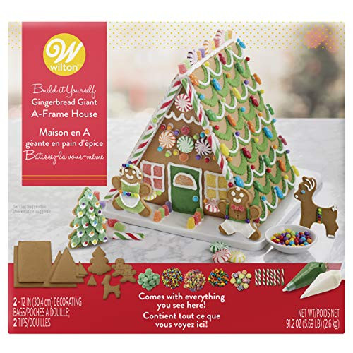 Wilton Ready-to-Decorate Gingerbread Giant A-Frame House Wilton Ready-to-Decorate Gingerbread Giant A-Frame House