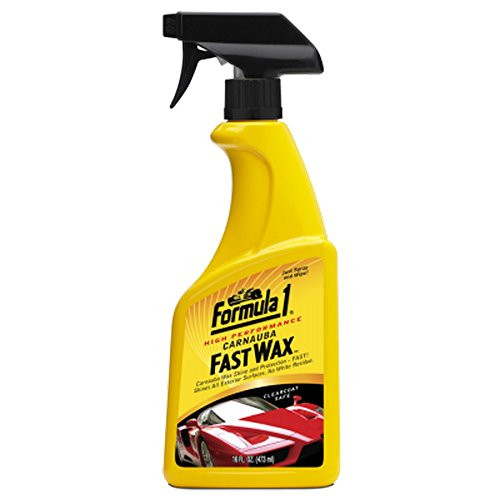 Formula 1 Carnauba Spray Fast Wax - High Gloss - Lasting Shine and Protection - 16 fl. oz. Formula 1 Carnauba Spray Fast Wax - High Gloss - Lasting Shine and Protection - 16 fl. oz.